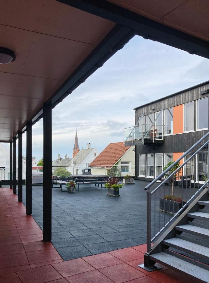 Flotmyrgarden Apartment Hotel Haugesund Exterior foto